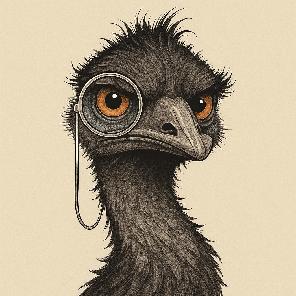 emu bird image